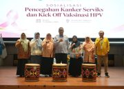 Sekdaprov Sumbar Buka Sosialisasi Pencegahan Kanker Serviks dan Kick Off Vaksinasi HPV