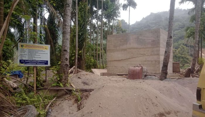 Proyek Jembatan Gantung Inunang Batang Kapas Terhenti, Pekerja Keluhkan Gaji Belum Dibayar