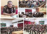 Plh. Kajari Pessel Benyamin Arsis, Pimpin Rapat Staf di Lingkungan Kejari Pessel