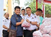Cabe Primadona dalam Operasi Pasar Gerakan Pangan Murah di Kantor Camat Payakumbuh Selatan