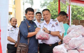 Cabe Primadona dalam Operasi Pasar Gerakan Pangan Murah di Kantor Camat Payakumbuh Selatan