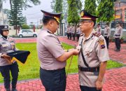 Kapolres Pasaman Pimpin Sertijab Kasat Intelkam dan Kapolsek Lubuk Sikaping