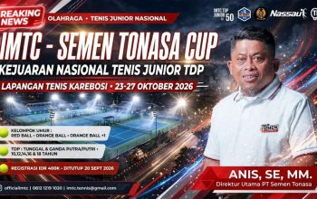 Sejarah Baru! Kejurnas Tenis Junior IMTC-Semen Tonasa Perdana Digelar di Sulawesi