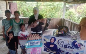Lisda Hendrajoni Kembali Salurkan Paket Sembako Melalui Bunda Lisda Peduli