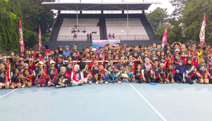 Pembukaan Kejurnas di Karebosi Meriah, 500 Petenis dari 70 Daerah Serbu Makassar