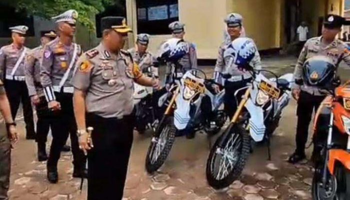 Kedepankan Penegakan Hukum Humanis dan Edukatif, Polres Pessel Gelar Operasi Patuh Singgalang 2026
