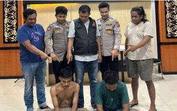 Tegaskan Komitmen, Satresnarkoba Polres Pessel Amankan Dua Tersangka Narkoba