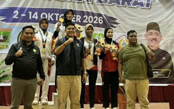 Pesilat Pasaman di Porprov Sukses Bawa Satu Emas, Satu Perak dan Empat Perunggu