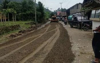 Jawab Harapan Masyarakat, Dinas PUTR Pessel Bereskan Jalan Simpang Bungo Pasang Salido dan Kambang Koto Baru